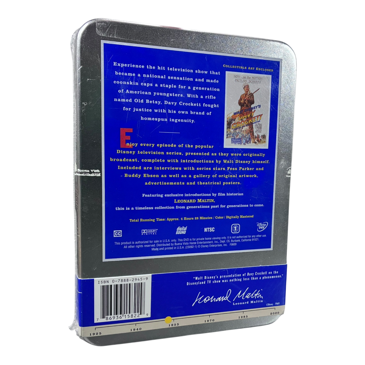 Walt Disney Treasures: Davy Crockett - The Complete Televised Series DVD PRE-OWNED (SEALED)