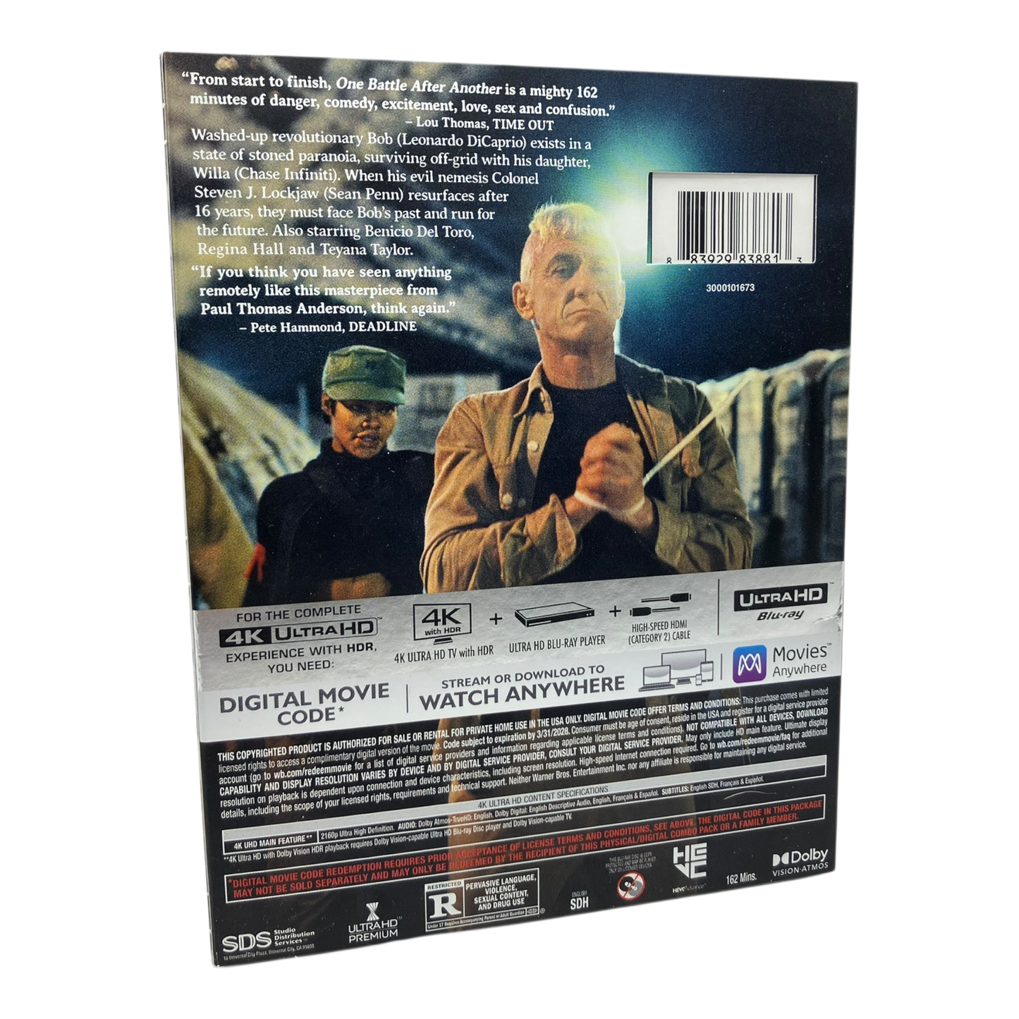 One Battle After Another (2025) 4K UHD PRE-OWNED w/ Slipcover