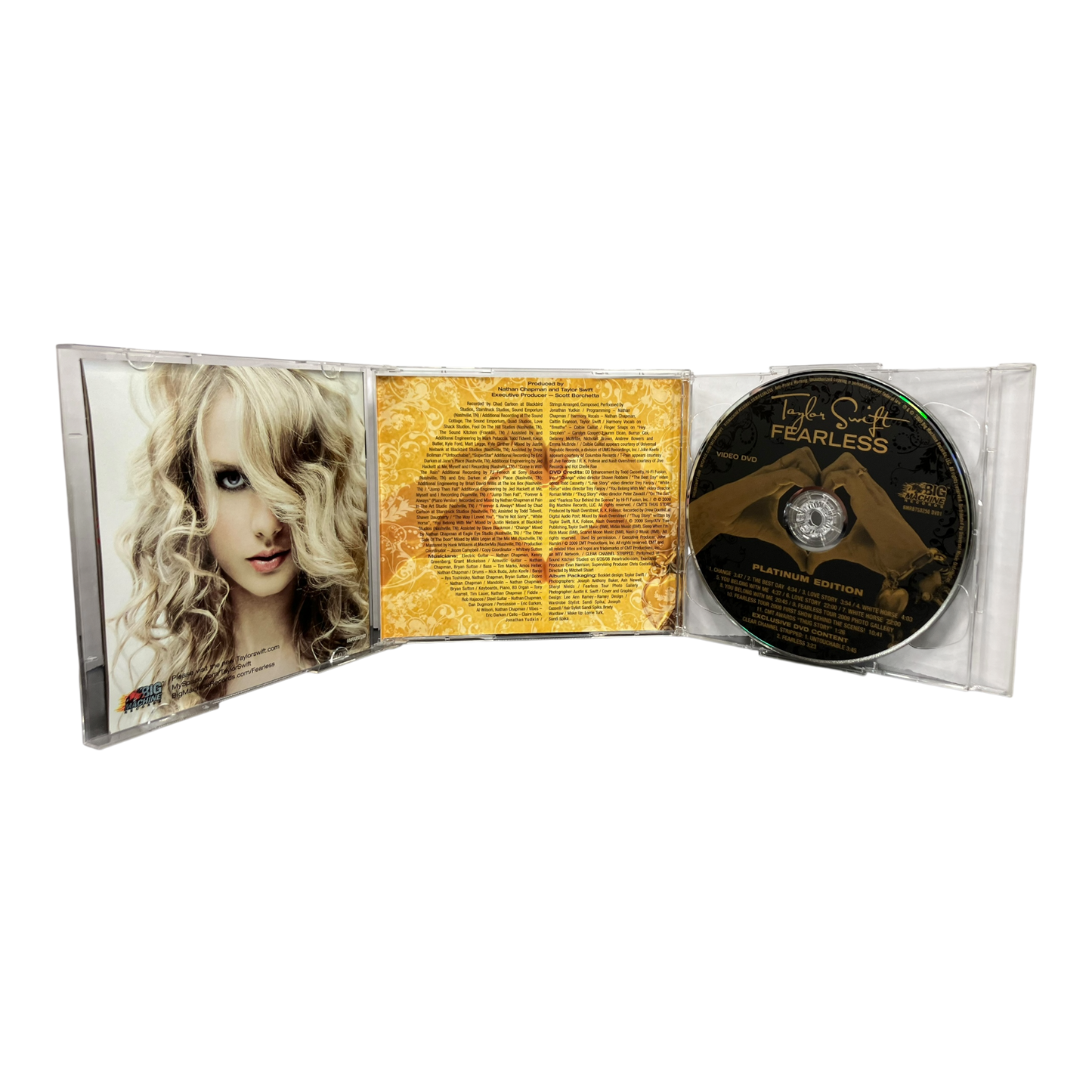 Taylor Swift – Fearless Platinum Edition CD & DVD PRE-OWNED