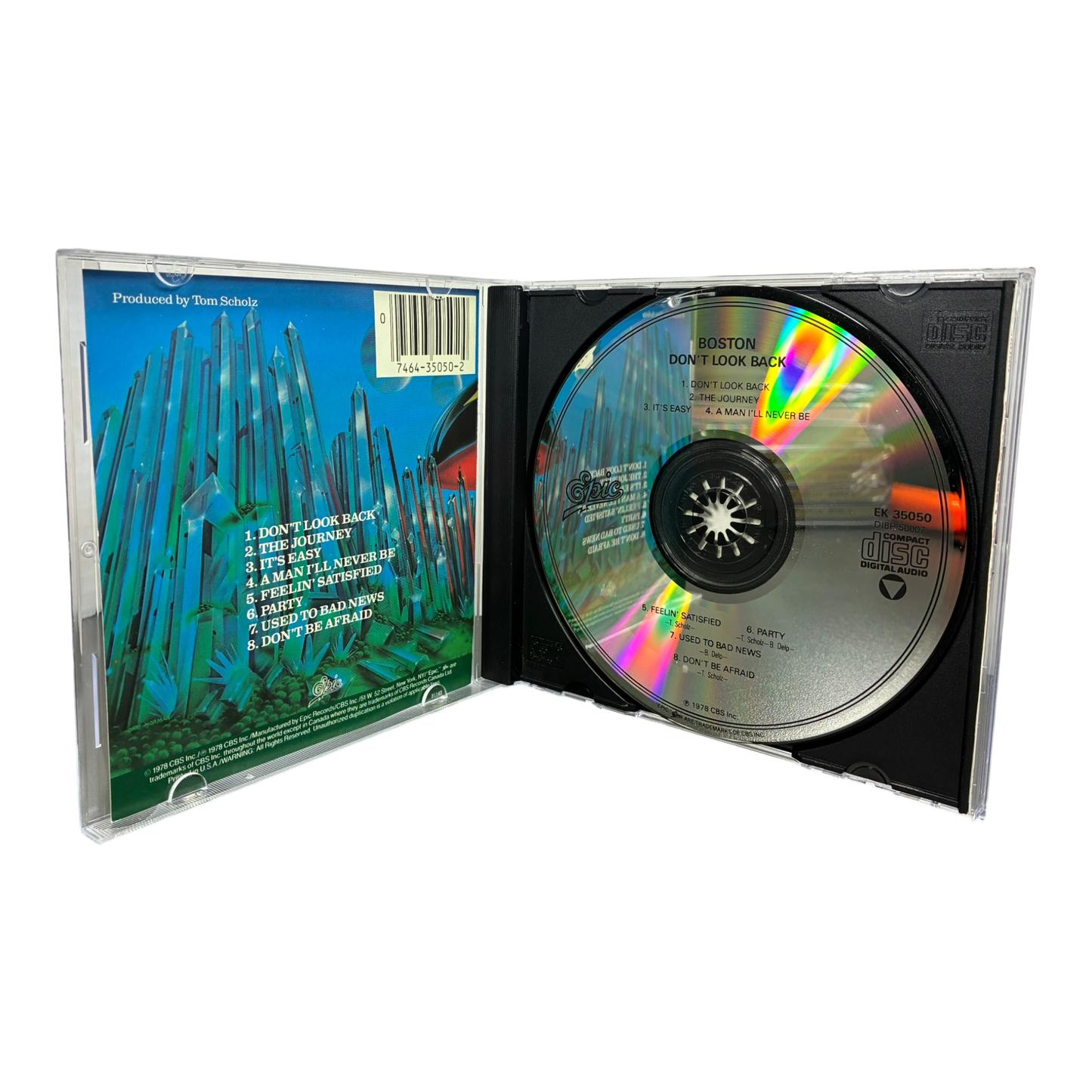Boston – Don't Look Back CD PRE-OWNED