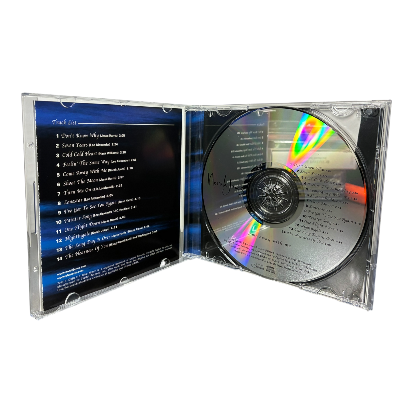 Norah Jones – Come Away With Me CD PRE-OWNED