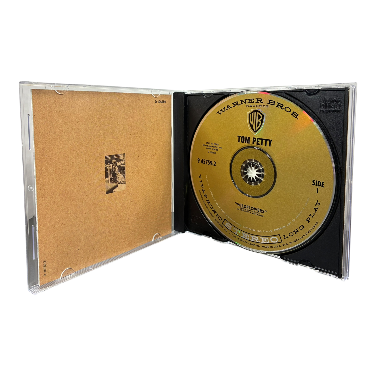 Tom Petty – Wildflowers CD PRE-OWNED