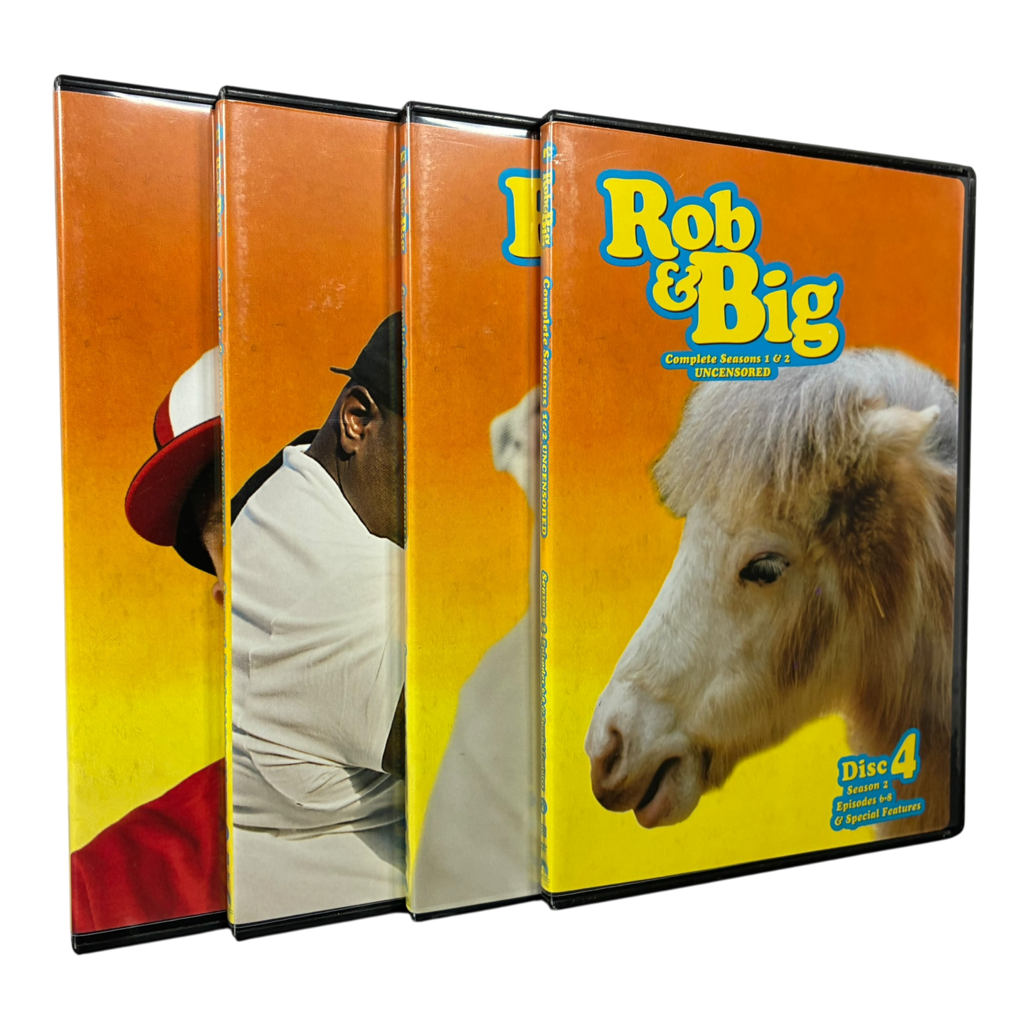 Rob & Big The Complete Seasons 1 & 2 DVD PRE-OWNED