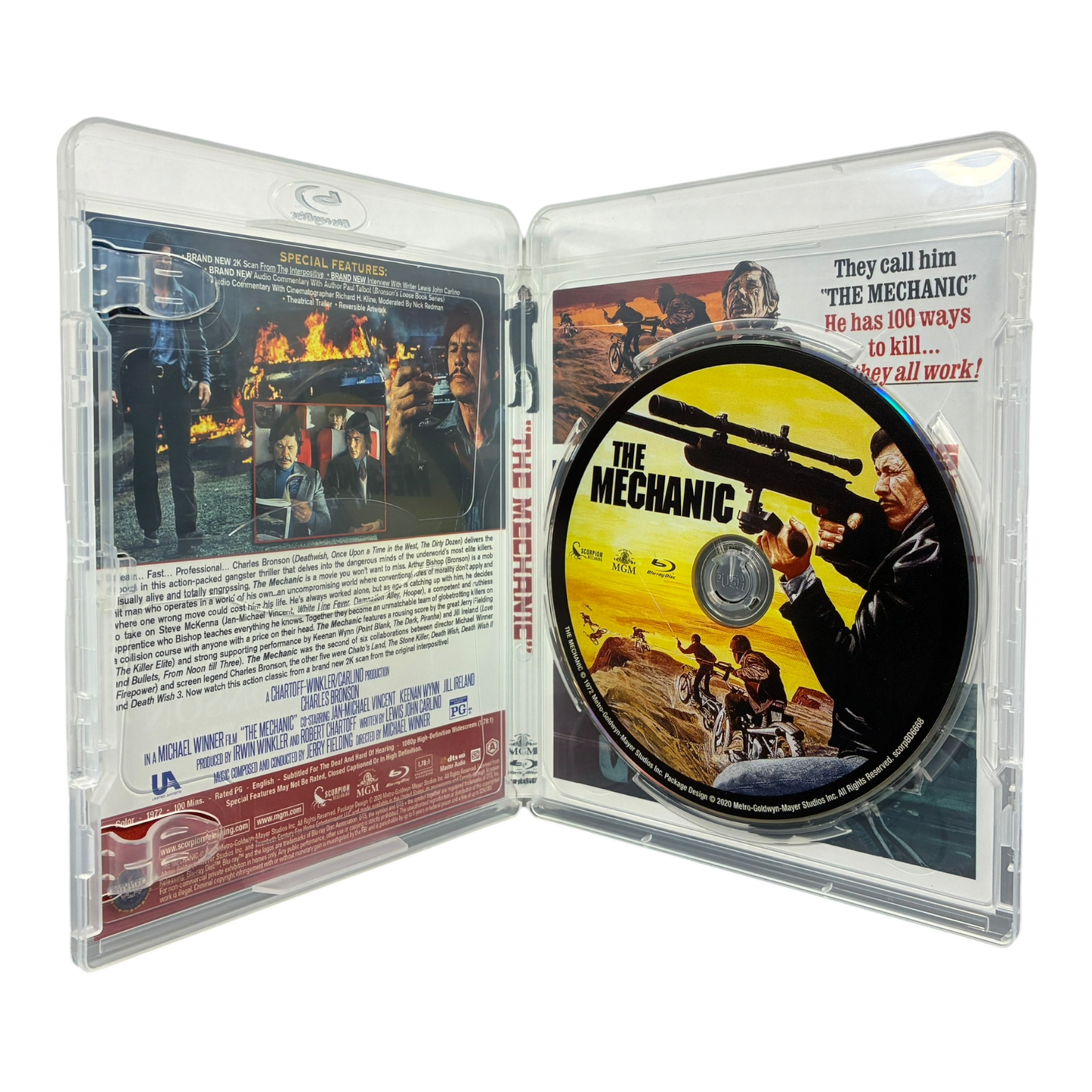 The Mechanic (Scorpion Releasing) BLU-RAY PRE-OWNED w/ Slip
