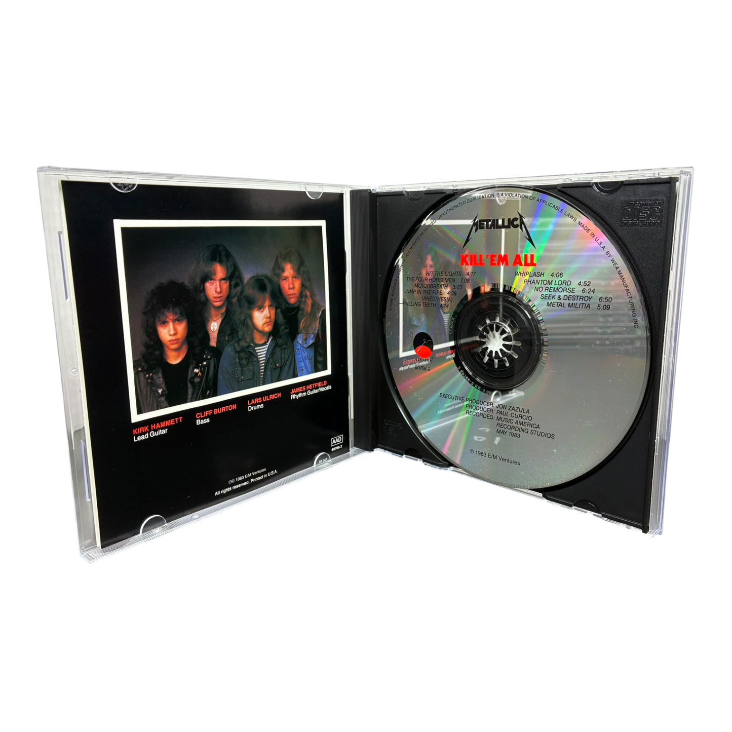 Metallica - Kill 'Em All CD PRE-OWNED