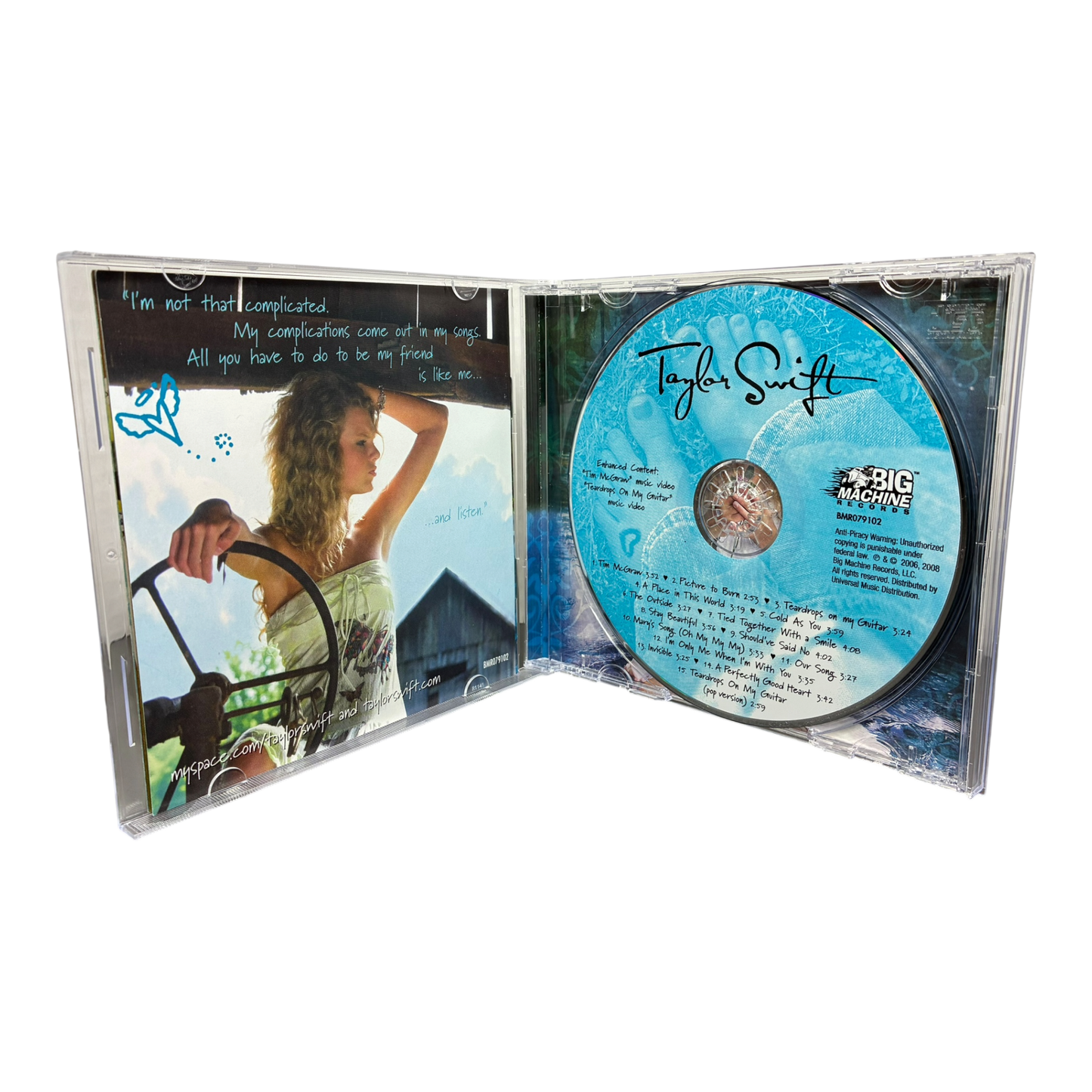 Taylor Swift - Debut (2008) CD PRE-OWNED