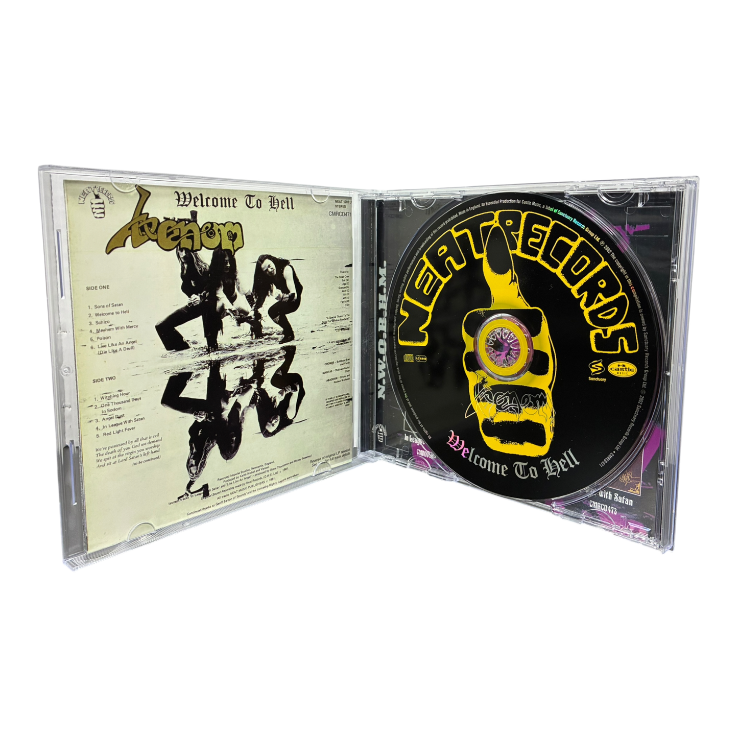 Venom - Welcome To Hell CD PRE-OWNED
