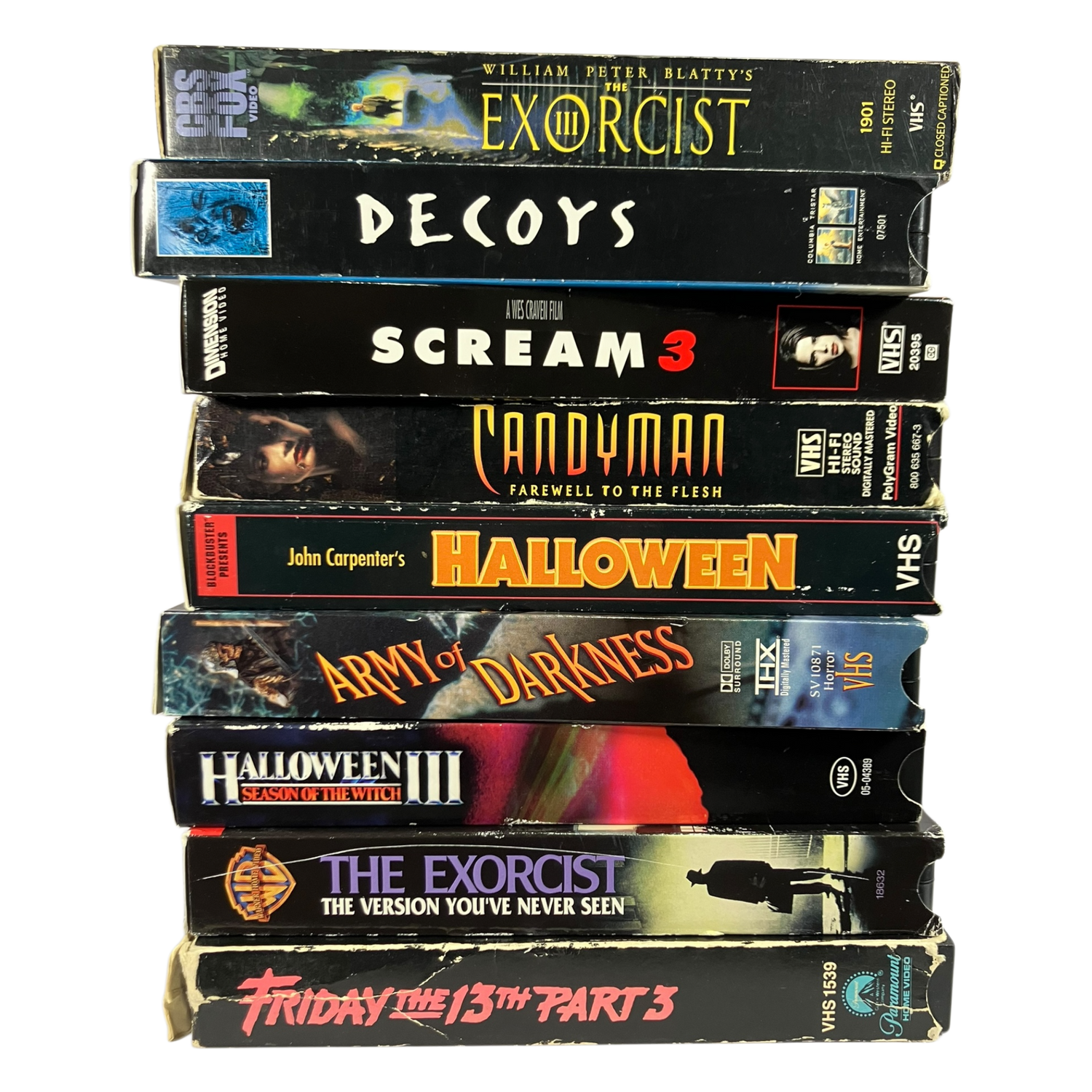 HORROR / SCI-FI VHS