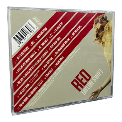 Taylor Swift – RED w/ Signed Insert CD PRE-OWNED
