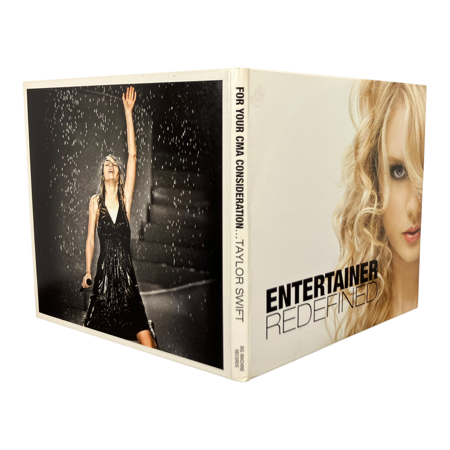 Taylor Swift – Fearless "Entertainer Redefined" CMA Consideration Promo CD PRE-OWNED