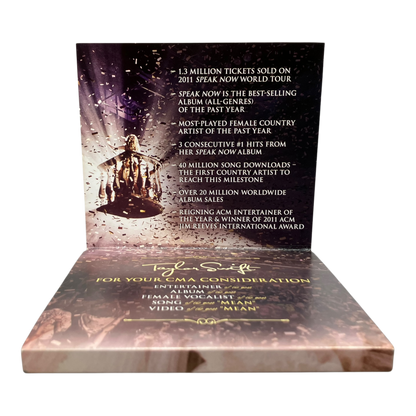 Taylor Swift – Speak Now "Wonderstruck" CMA Consideration Promo CD PRE-OWNED