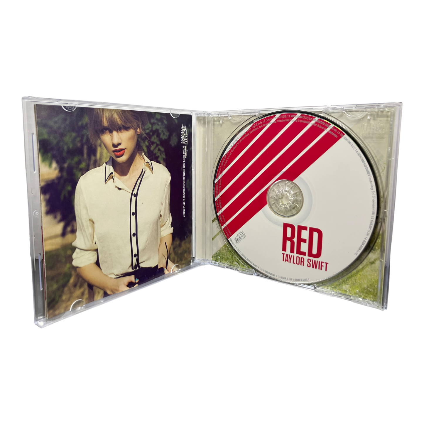 Taylor Swift – RED w/ Signed Insert CD PRE-OWNED