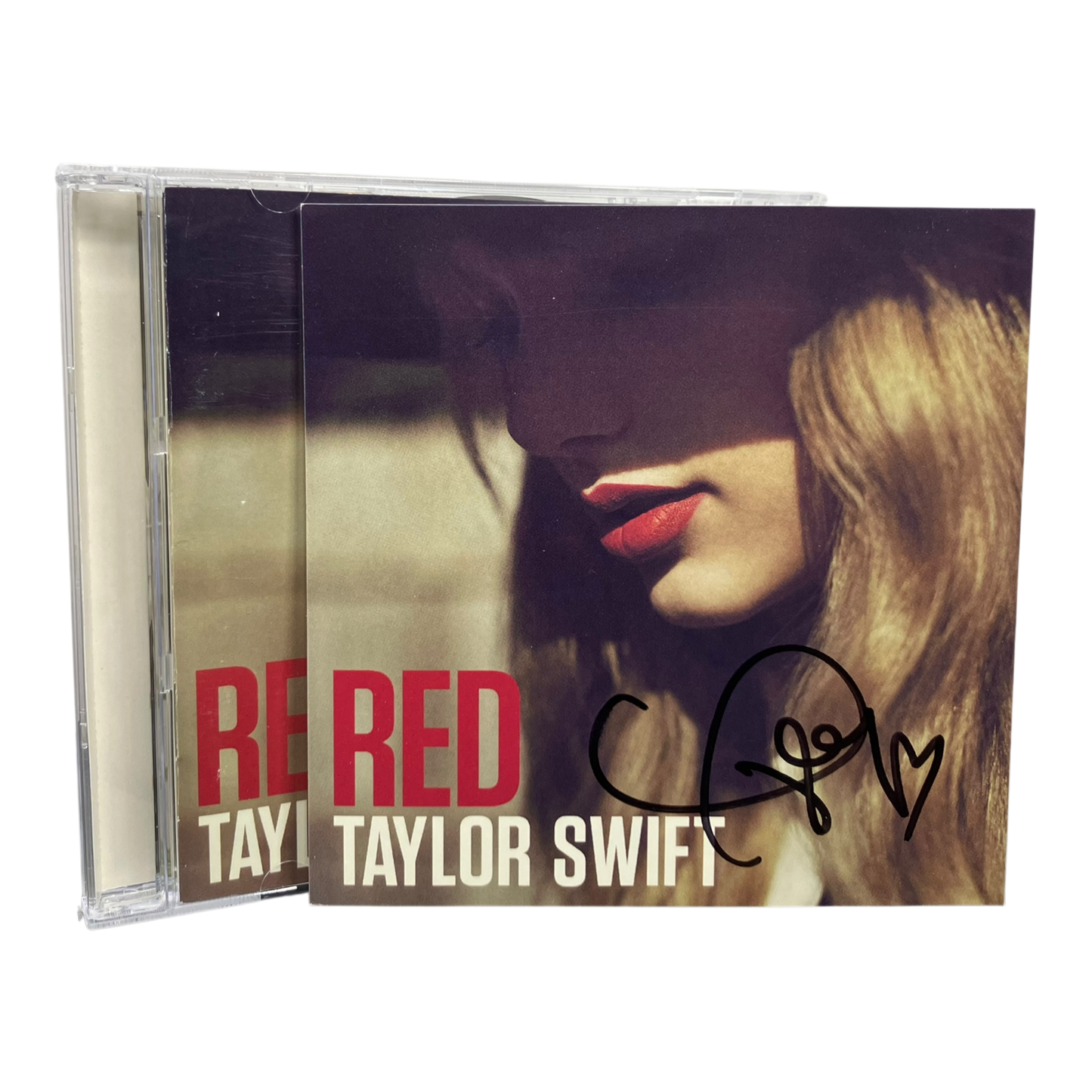 Taylor Swift – RED w/ Signed Insert CD PRE-OWNED
