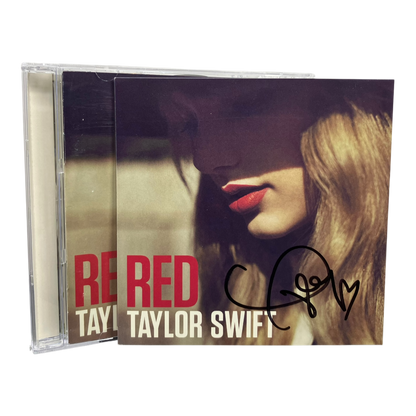 Taylor Swift – RED w/ Signed Insert CD PRE-OWNED