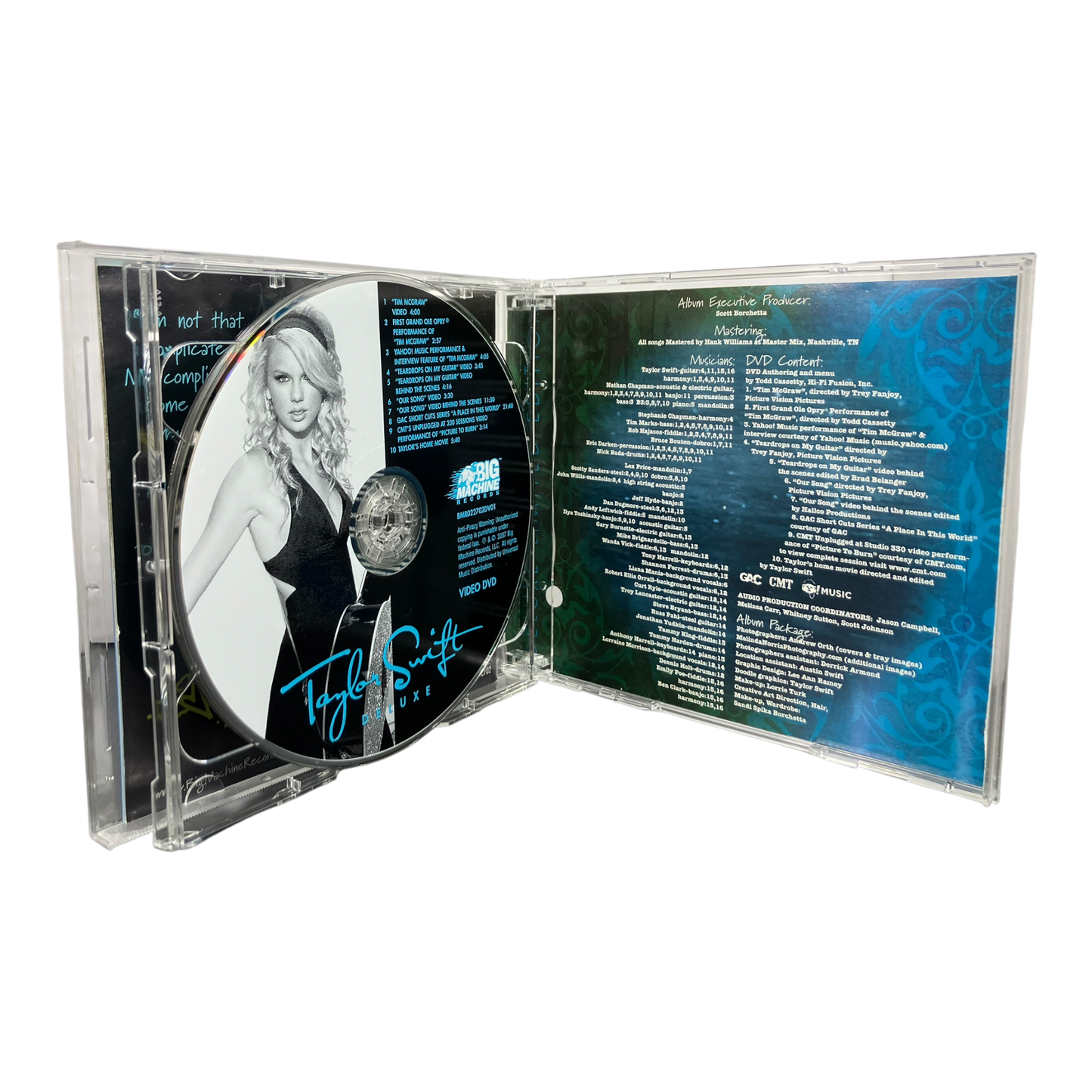 Taylor Swift – Debut (Deluxe) CD & DVD PRE-OWNED