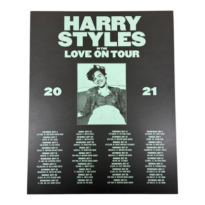 Harry Styles “Love on Tour” Official Tour Poster 2021 PRE-OWNED