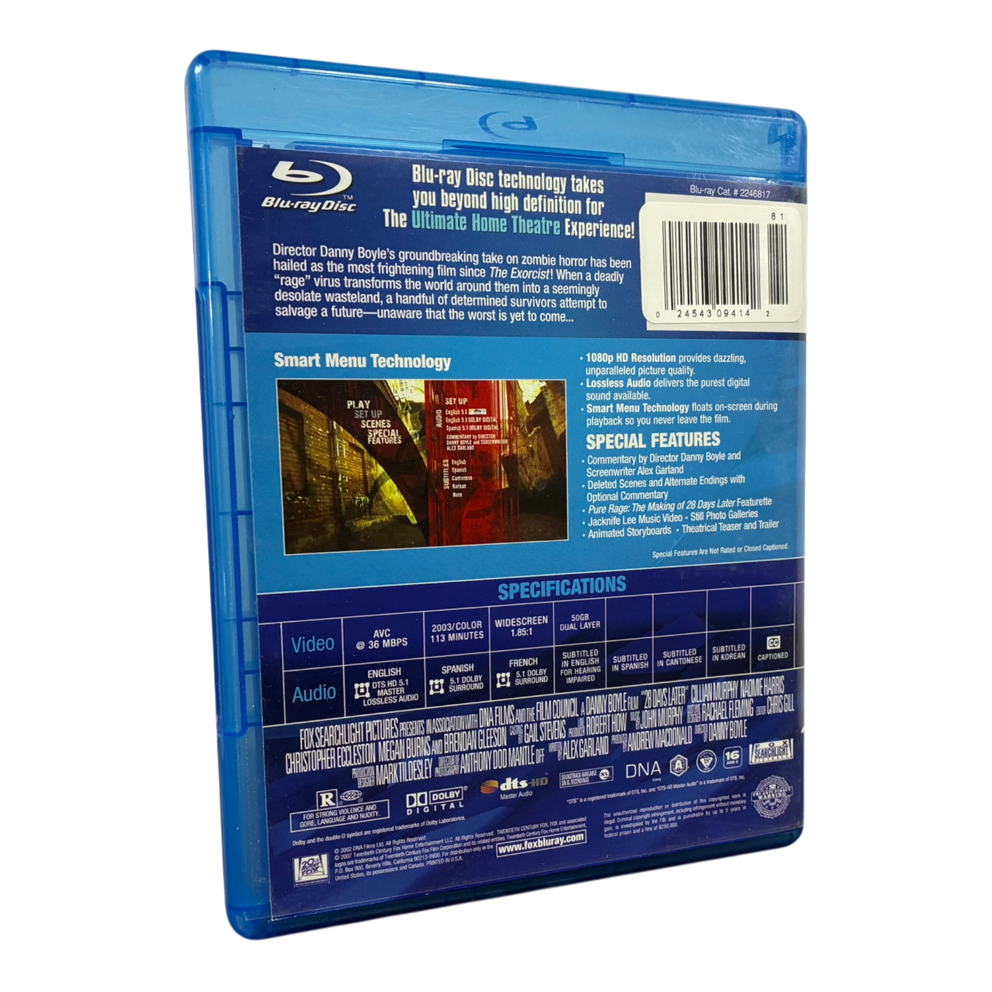 28 Days Later BLU-RAY PRE-OWNED