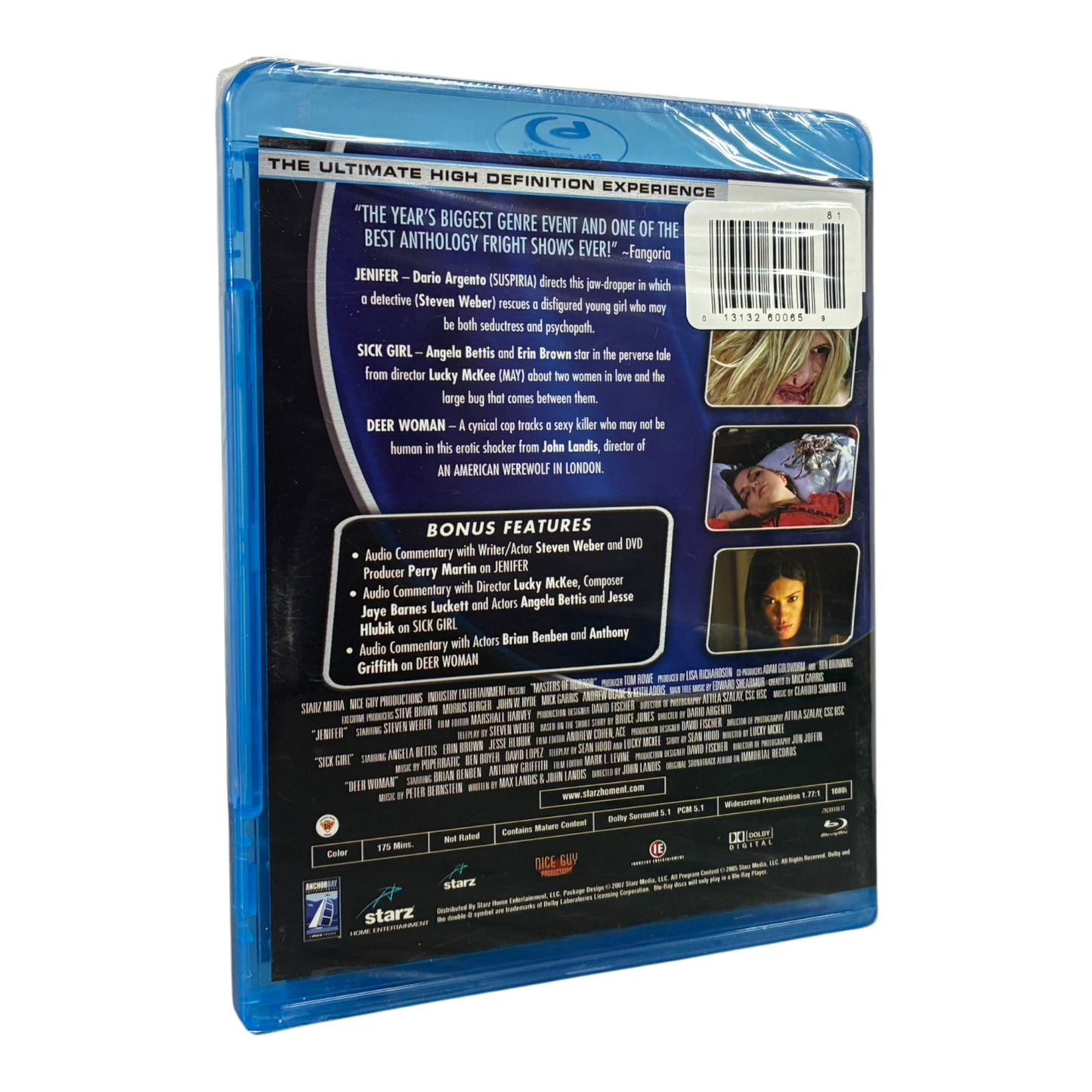 Masters of Horror: Season 1 Volume 2 BLU-RAY PRE-OWNED (SEALED)