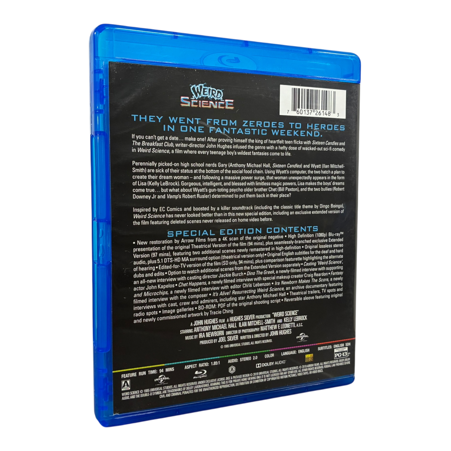 Weird Science (ARROW VIDEO) BLU-RAY PRE-OWNED