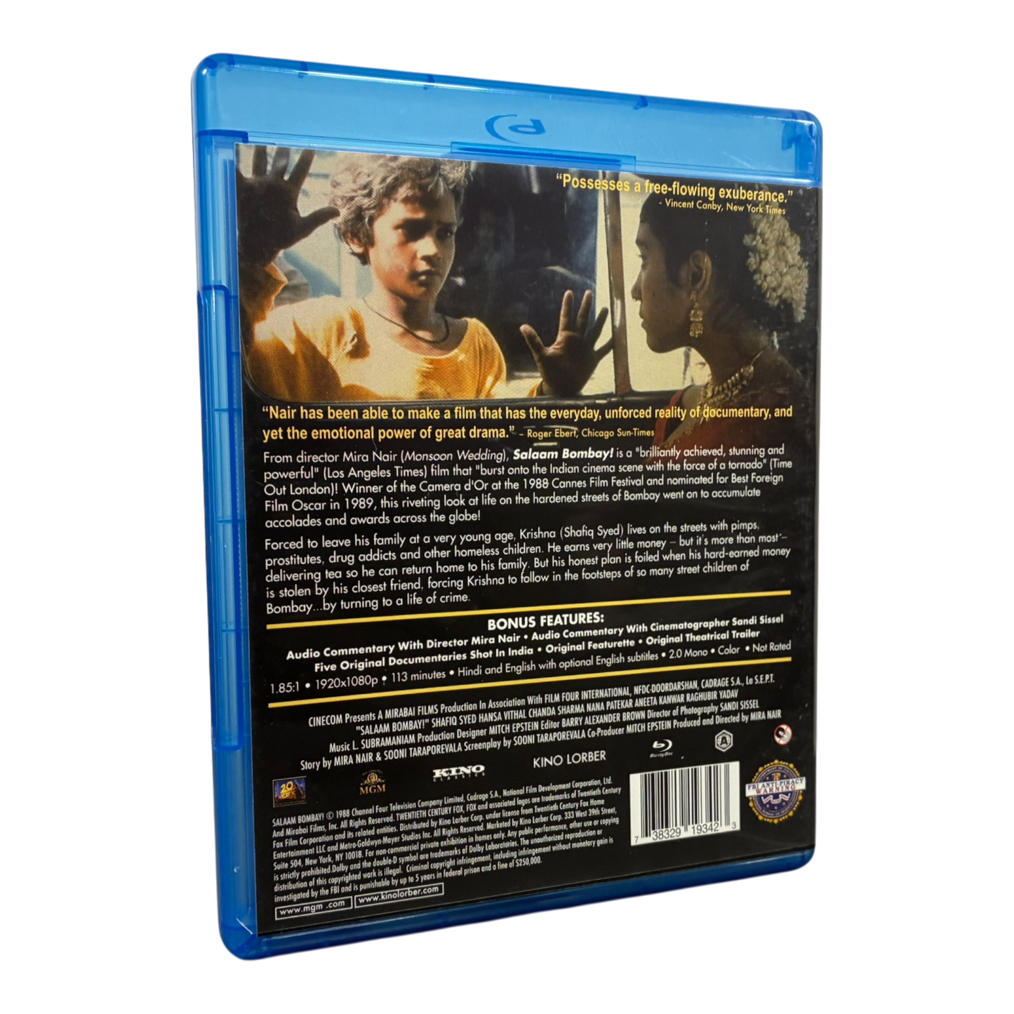 Salaam Bombay! BLU-RAY PRE-OWNED