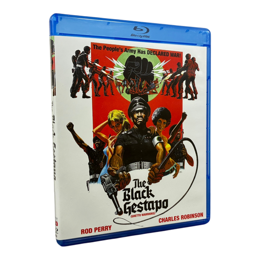 The Black Gestapo (Aka Ghetto Warriors) BLU-RAY PRE-OWNED