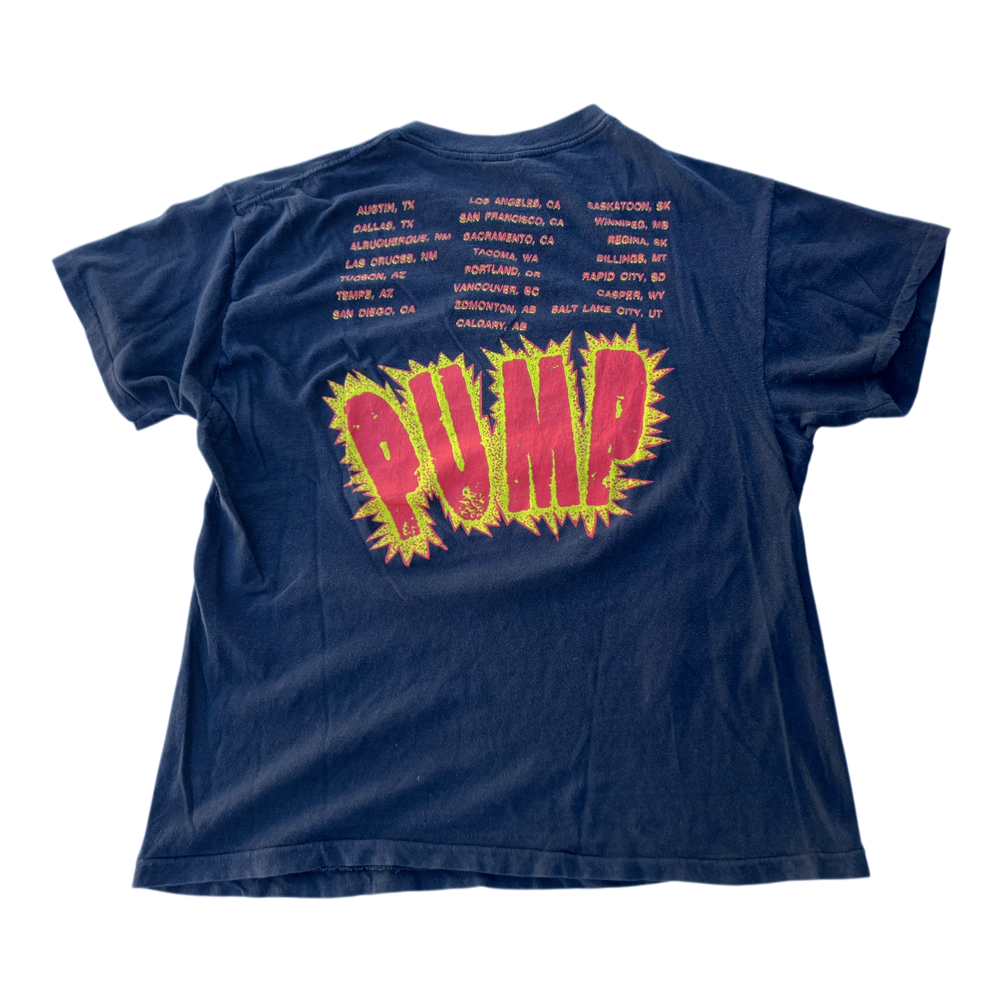 Vintage 1989 Aerosmith Pump Tour Concert T-Shirt