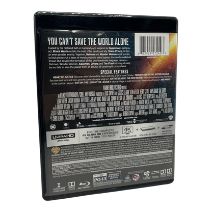 Justice League (2017) 4K UHD PRE-OWNED