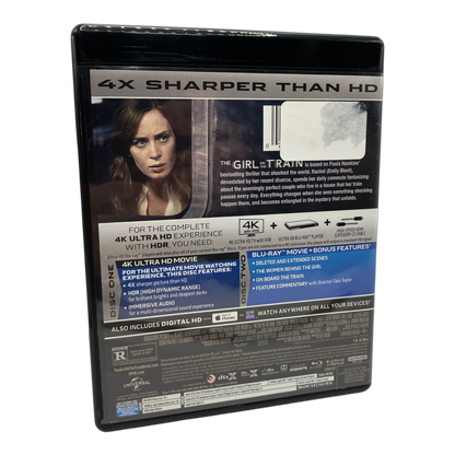 The Girl on the Train (2016) 4K UHD PRE-OWNED