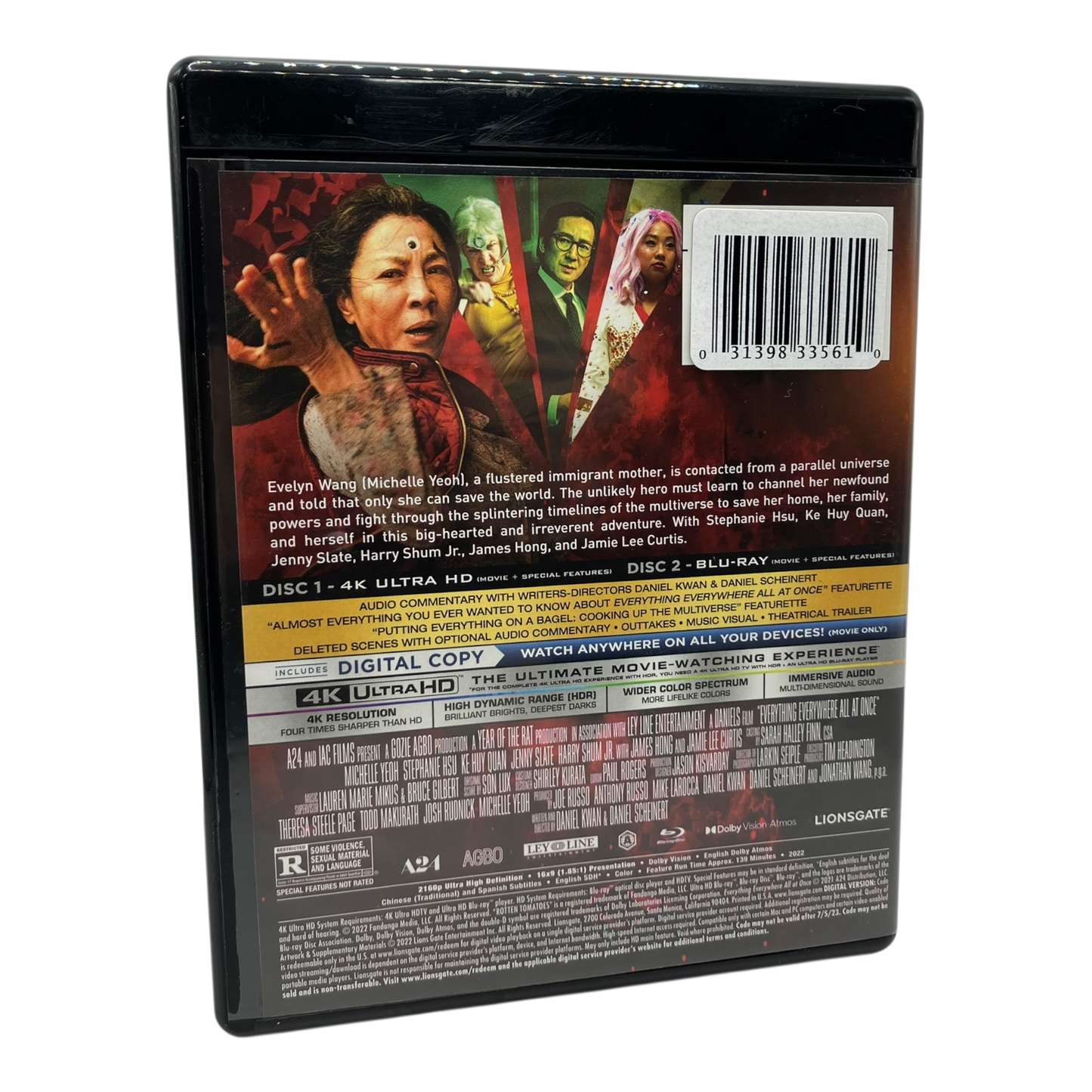 Everything Everywhere All At Once (2022) 4K UHD PRE-OWNED
