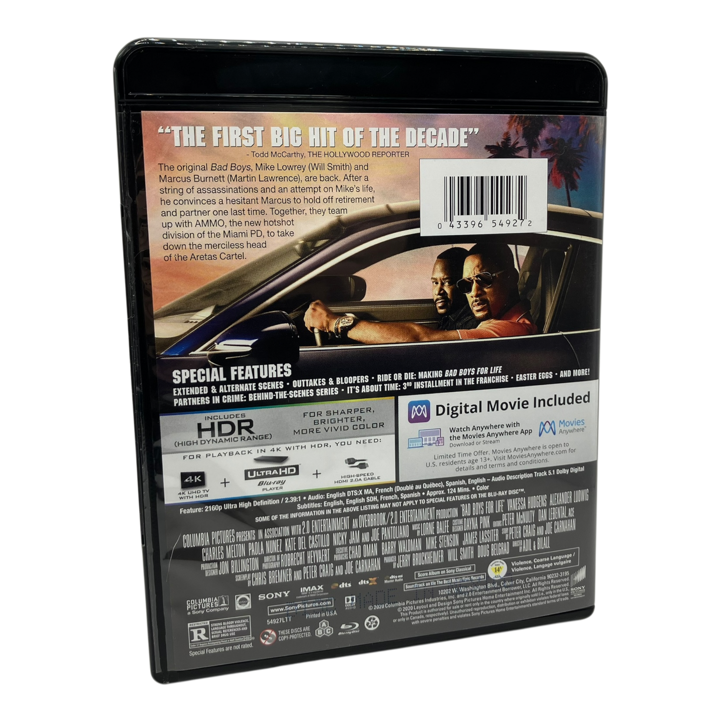 Bad Boys for Life (2020) 4K UHD PRE-OWNED