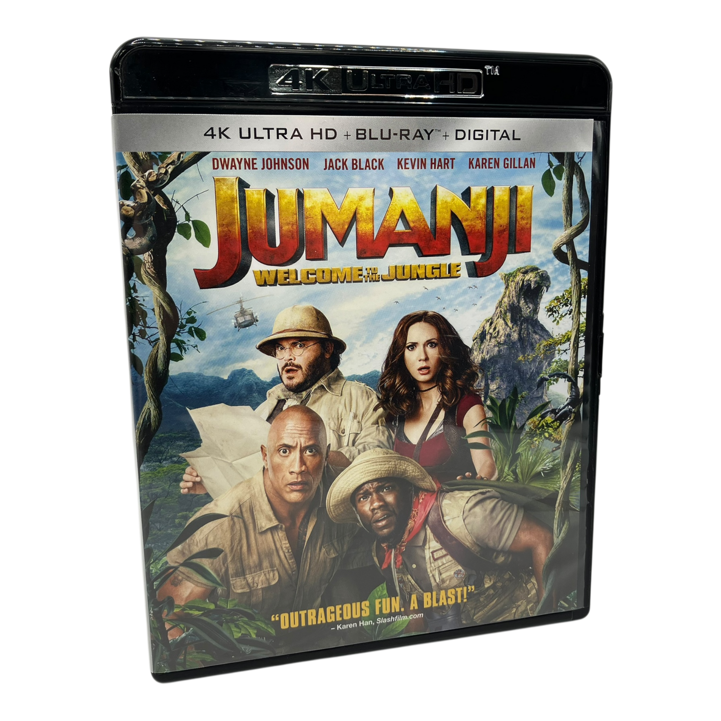 Jumanji: Welcome to the Jungle (2017) 4K UHD PRE-OWNED