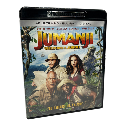 Jumanji: Welcome to the Jungle (2017) 4K UHD PRE-OWNED