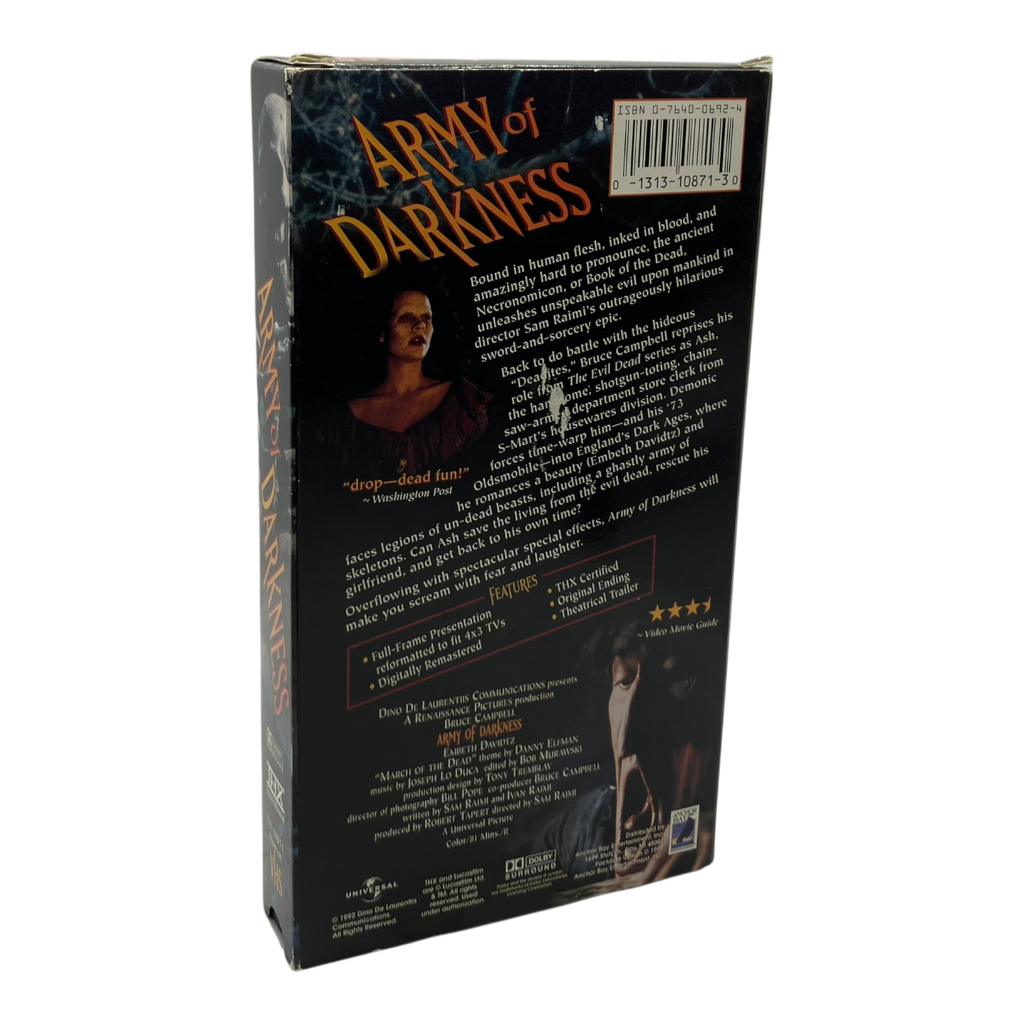 Army of Darkness VHS PRE-OWNED