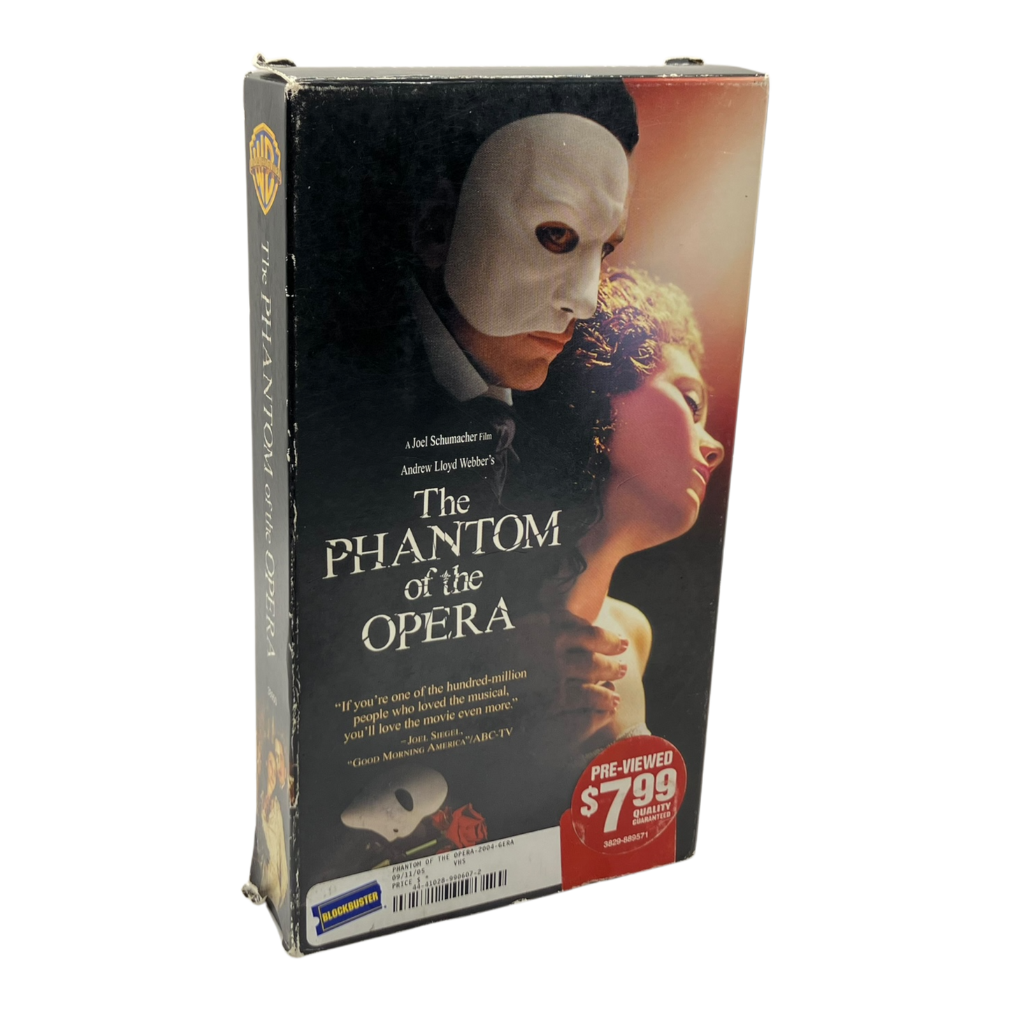 The Phantom Of The Opera (2004) VHS PRE-OWNED
