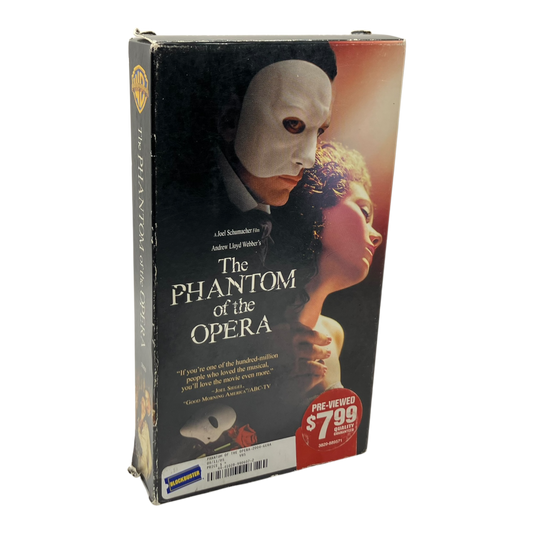The Phantom Of The Opera (2004) VHS PRE-OWNED