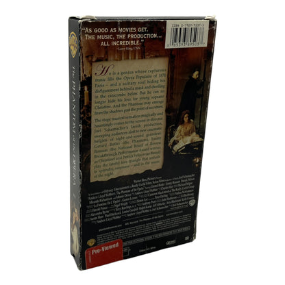 The Phantom Of The Opera (2004) VHS PRE-OWNED