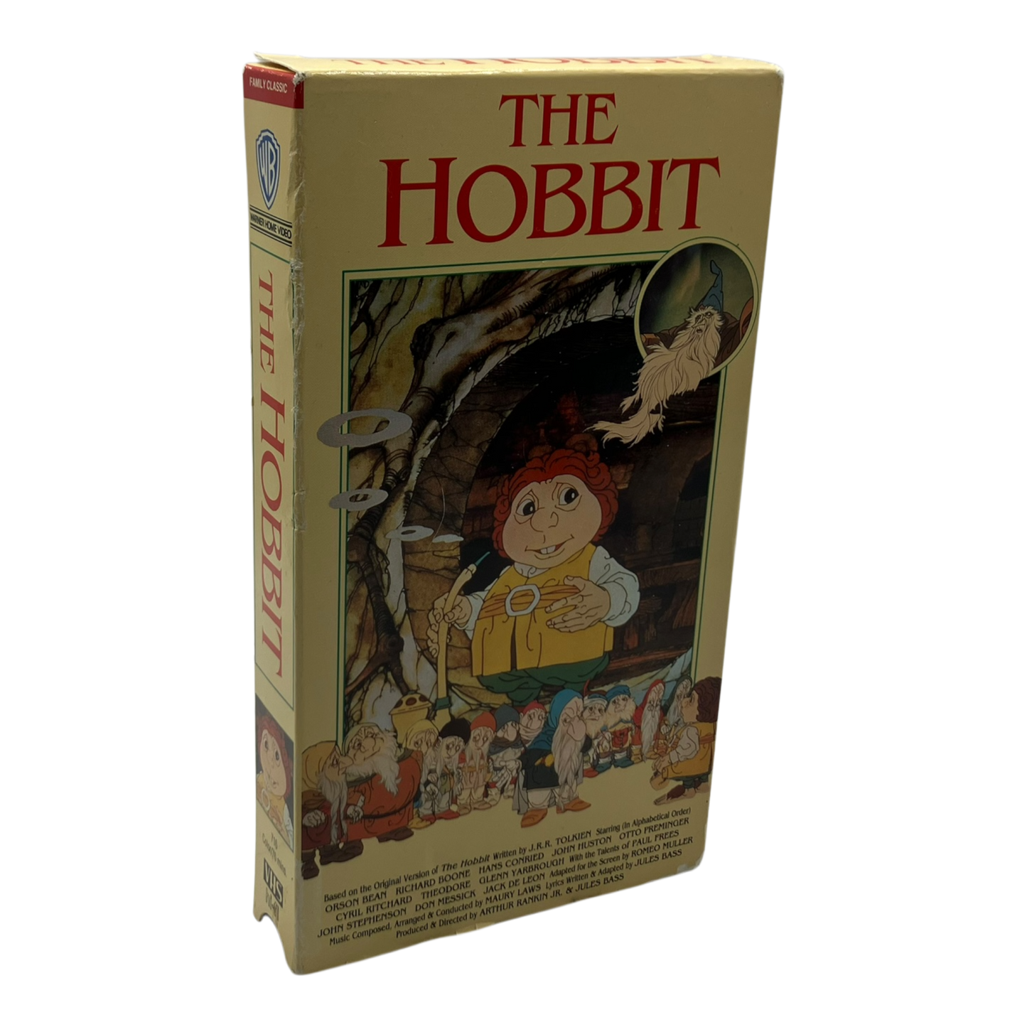 The Hobbit (1977 Animated) VHS PRE-OWNED