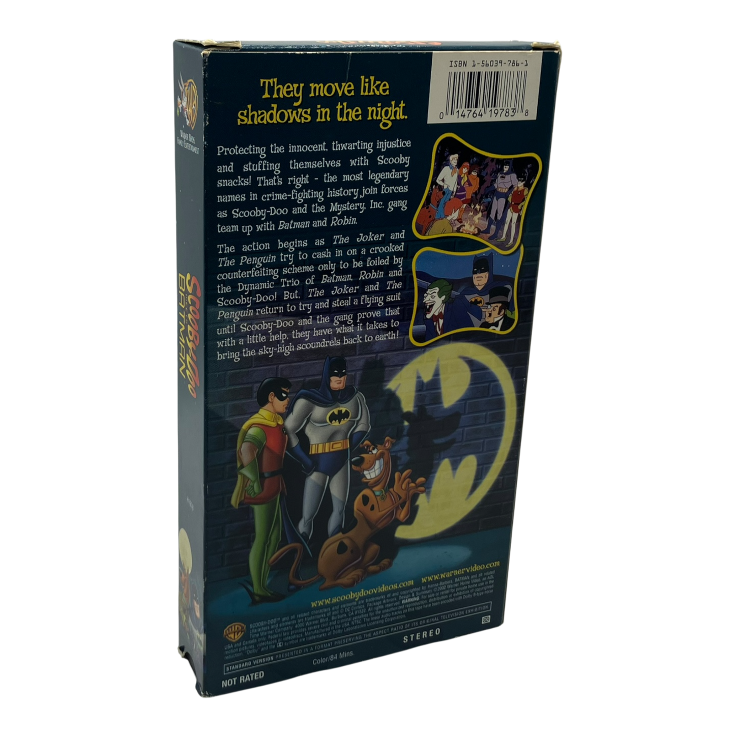 Scooby-Doo Meets Batman VHS PRE-OWNED
