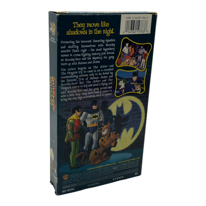 Scooby-Doo Meets Batman VHS PRE-OWNED