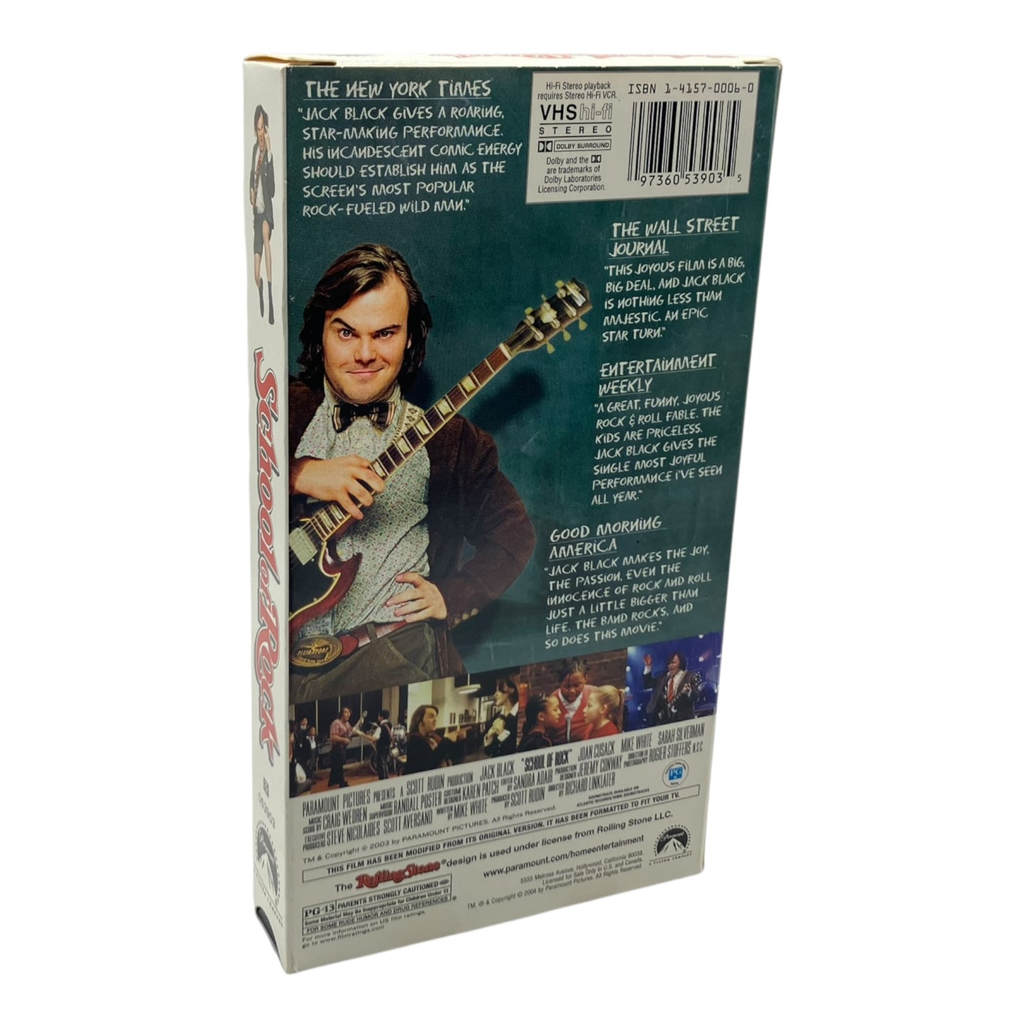 School of Rock VHS PRE-OWNED