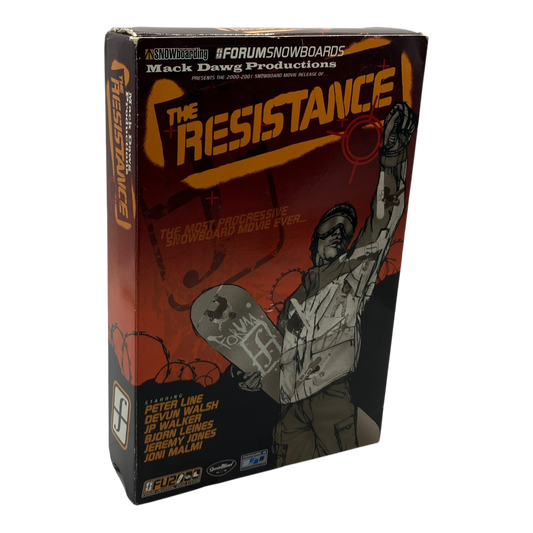 Forum Snowboards - The Resistance VHS PRE-OWNED