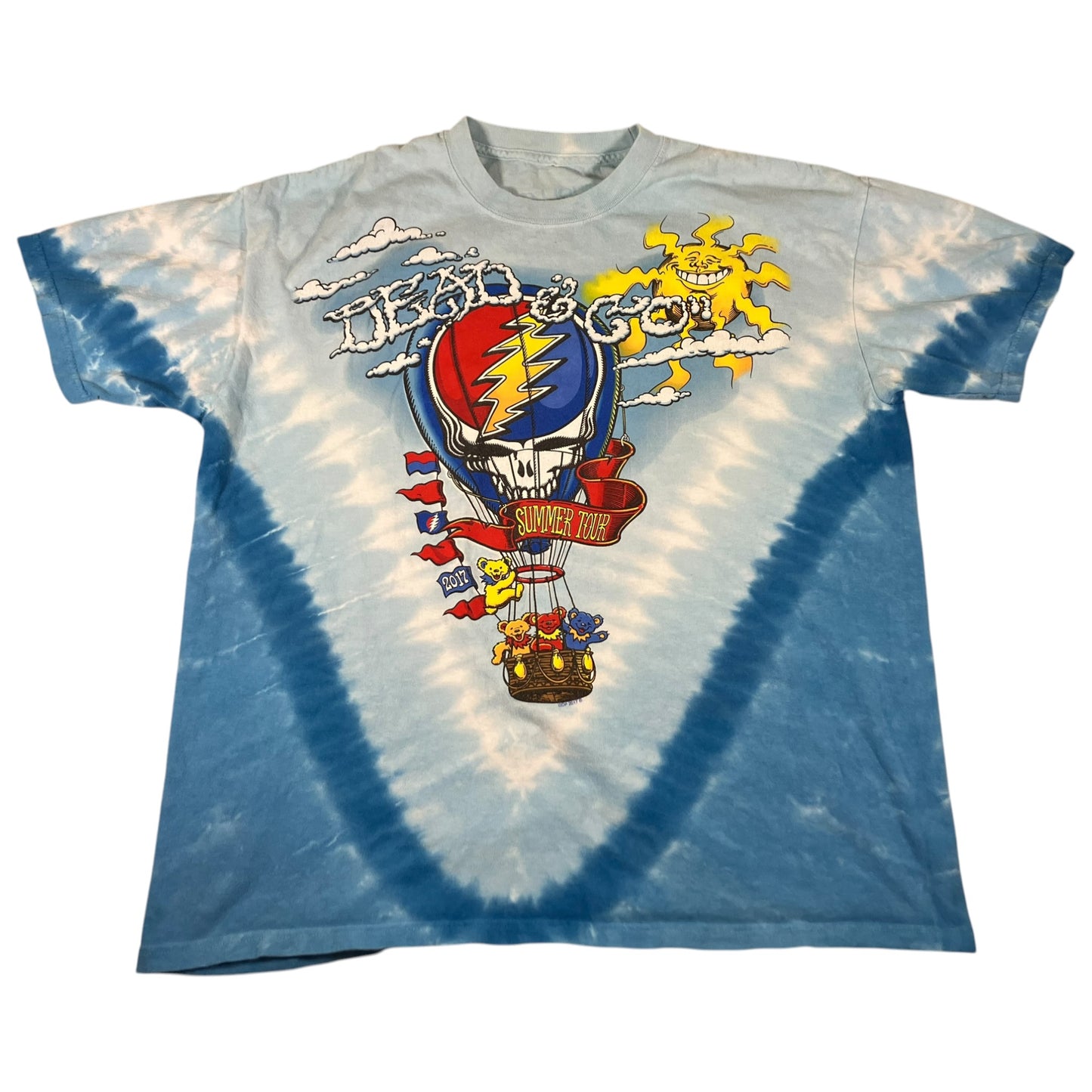 Dead & Co Summer Tour 2017 T-Shirt XL PRE-OWNED