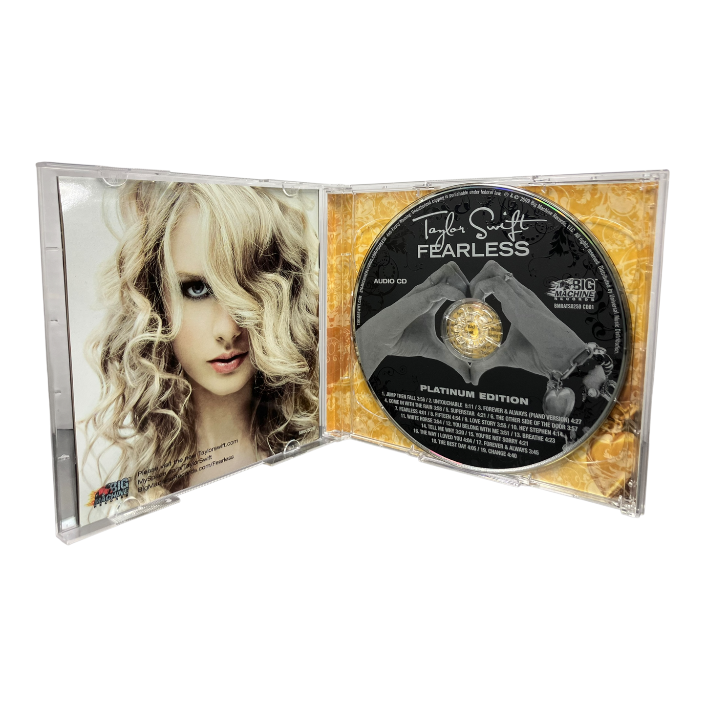 Taylor Swift – Fearless Platinum Edition CD & DVD PRE-OWNED