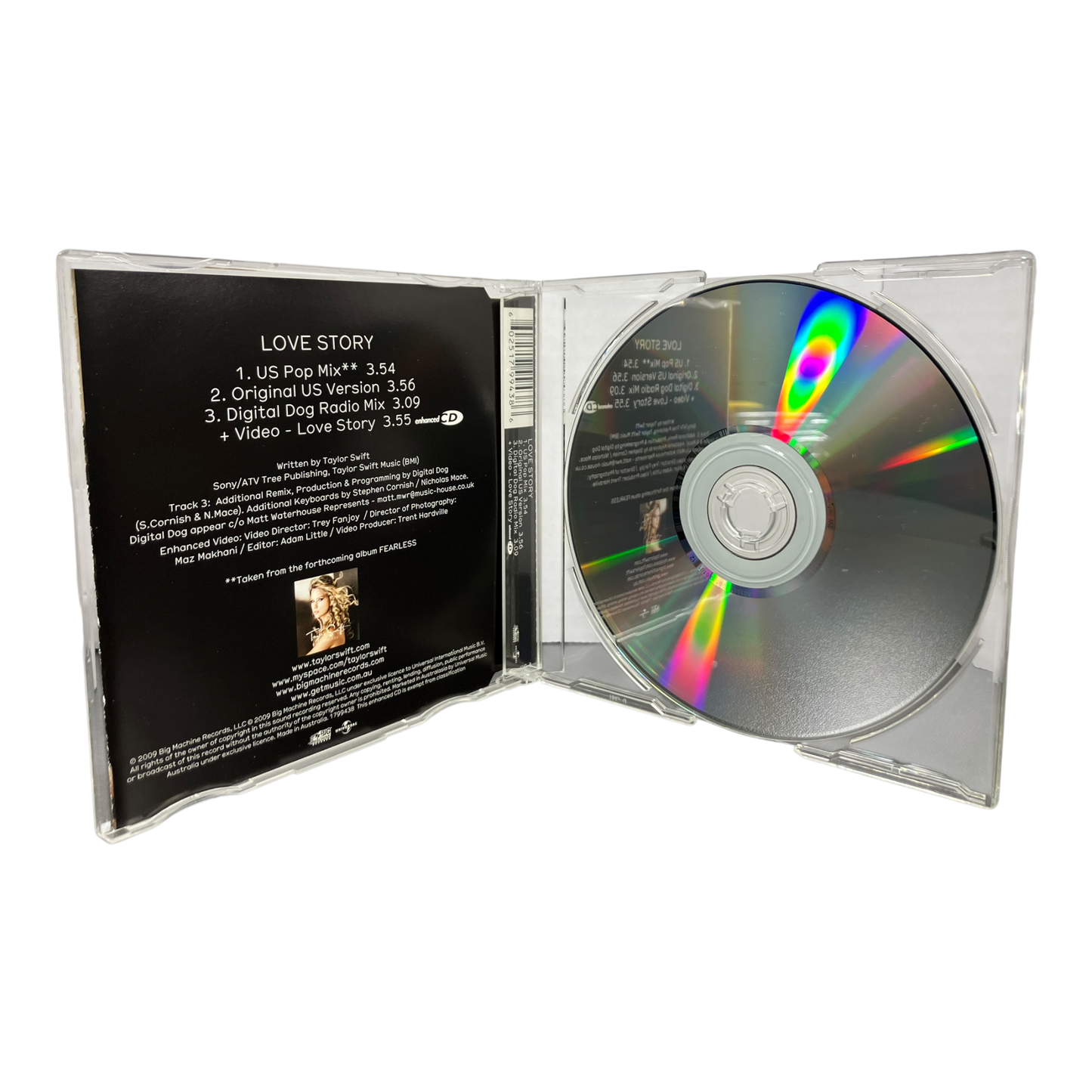 Taylor Swift – Love Story CD Single PRE-OWNED