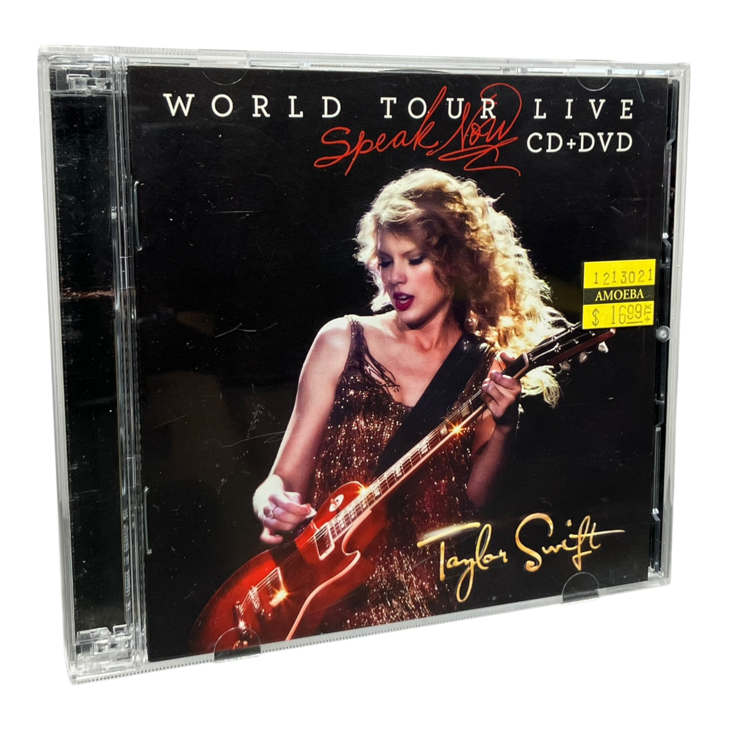 Taylor Swift – Speak Now World Tour Live CD & DVD PRE-OWNED (PROMO)