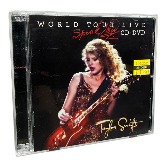 Taylor Swift – Speak Now World Tour Live CD & DVD PRE-OWNED (PROMO)