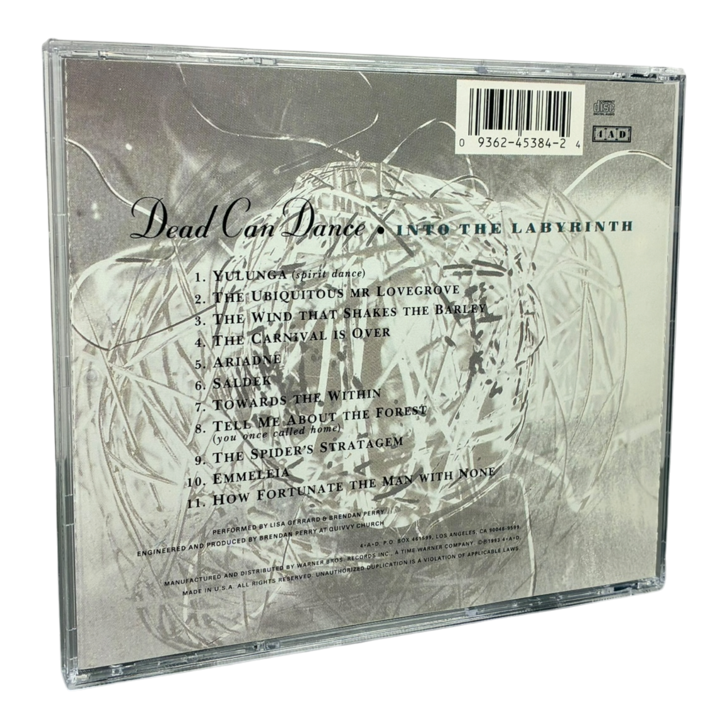 Dead Can Dance – Into The Labyrinth CD PRE-OWNED