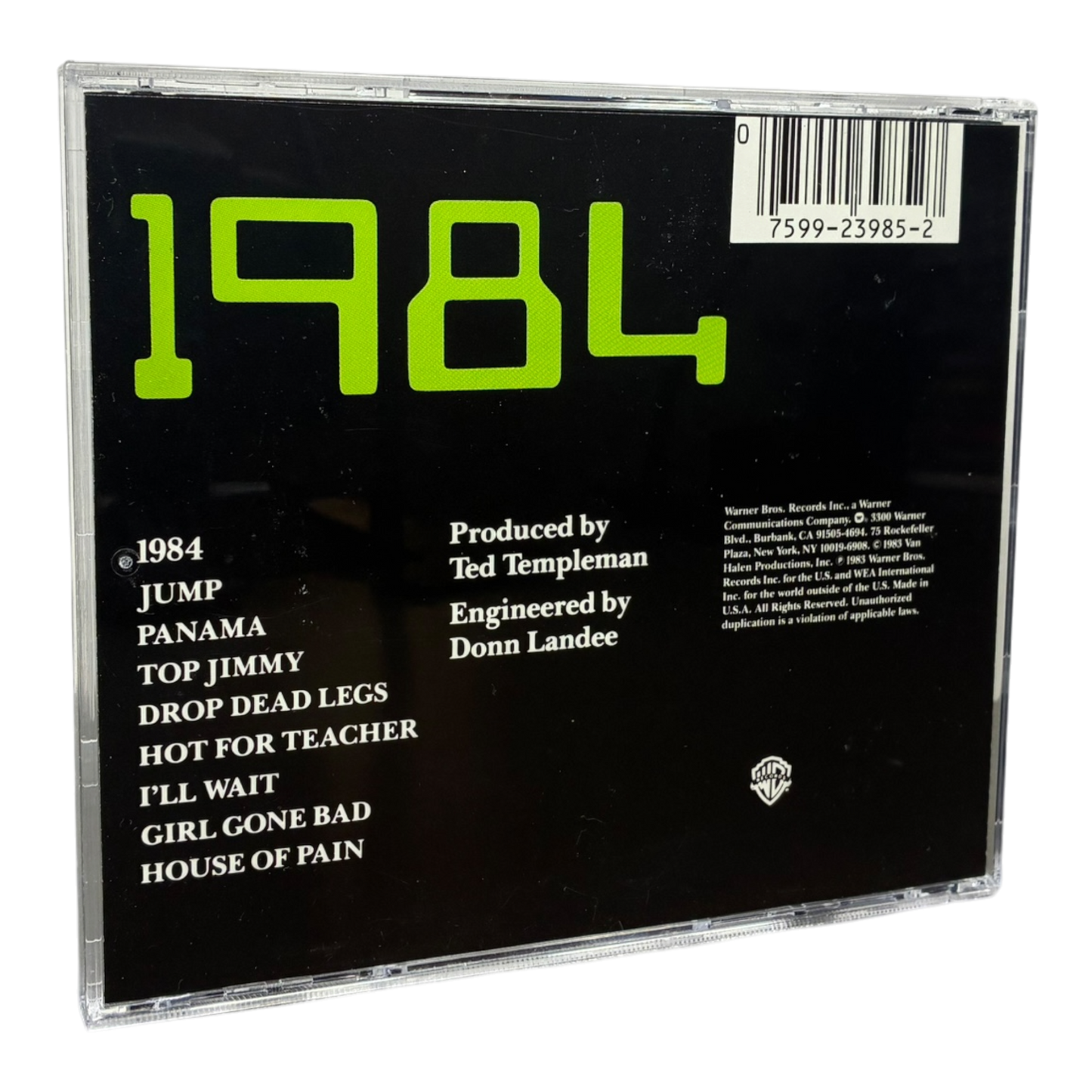 Van Halen – 1984 CD PRE-OWNED