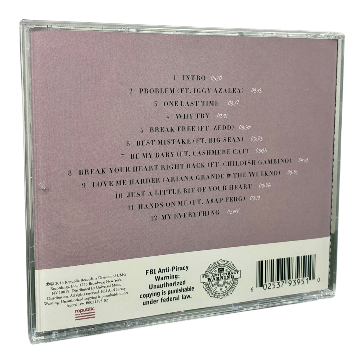 Ariana Grande – My Everything CD PRE-OWNED