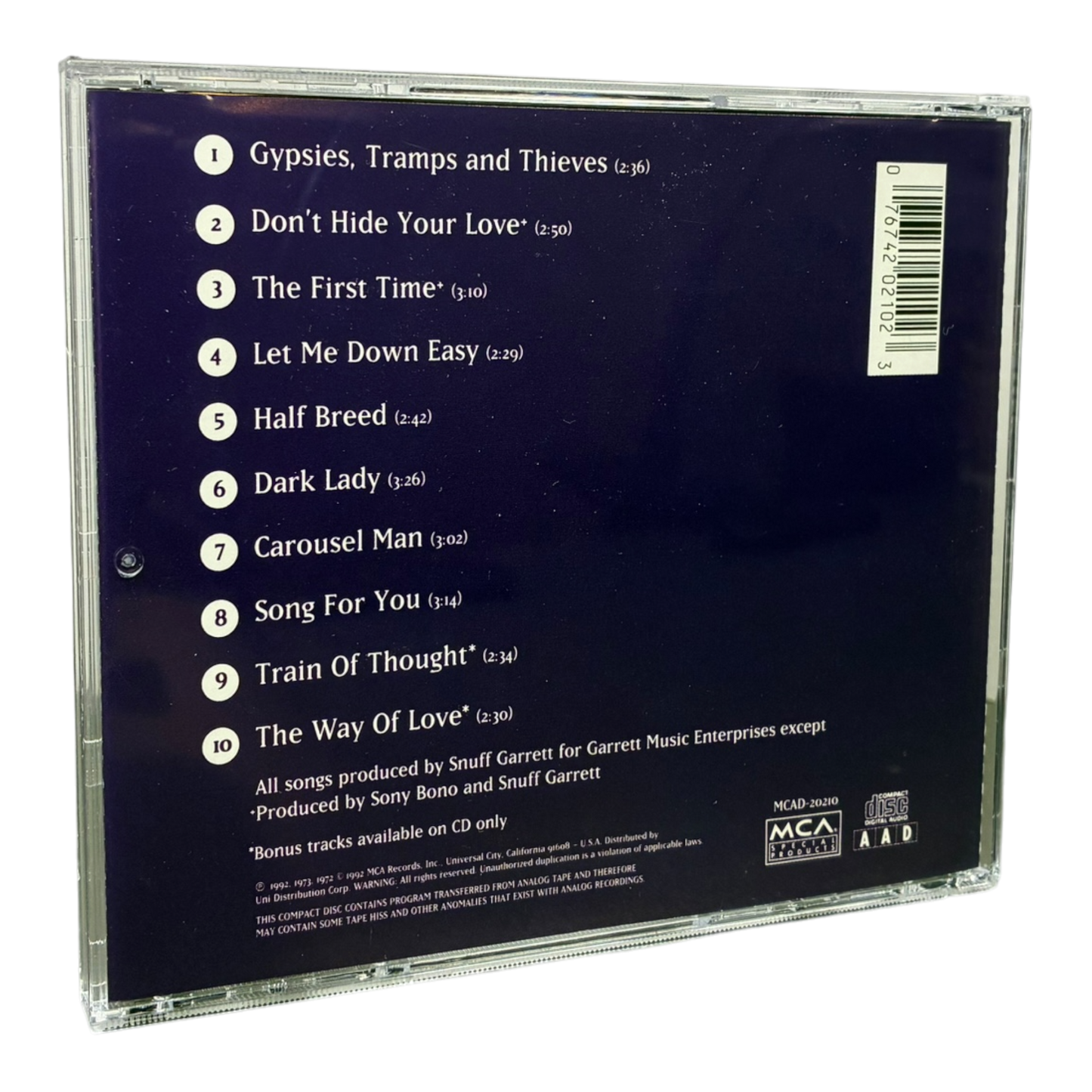 Cher – Half Breed CD PRE-OWNED